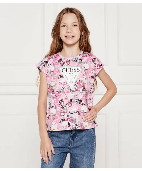 Футболка Regular fit Guess, розовый
Футболка Regular fit Guess, розовый