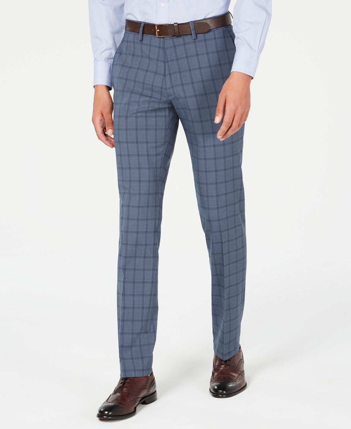 Мужские классические брюки узкого кроя из стрейча Kenneth Cole Reaction
Мужские классические брюки узкого кроя из стрейча Kenneth Cole Reaction