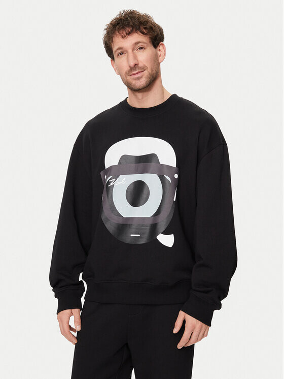 Толстовка стандартного кроя Karl Lagerfeld, черный
Толстовка стандартного кроя Karl Lagerfeld, черный