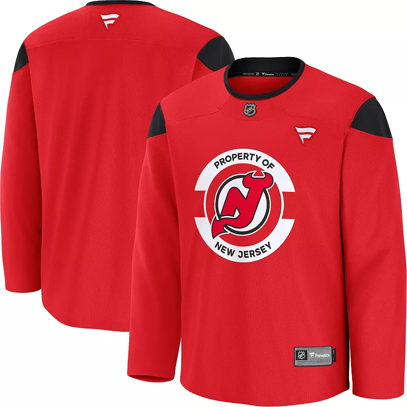 Мужская футболка НХЛ «Нью-Джерси Девилз» 2024-2025 гг. для выездных тренировок Fanatics
Мужская футболка НХЛ «Нью-Джерси Девилз» 2024-2025 гг. для выездных тренировок Fanatics