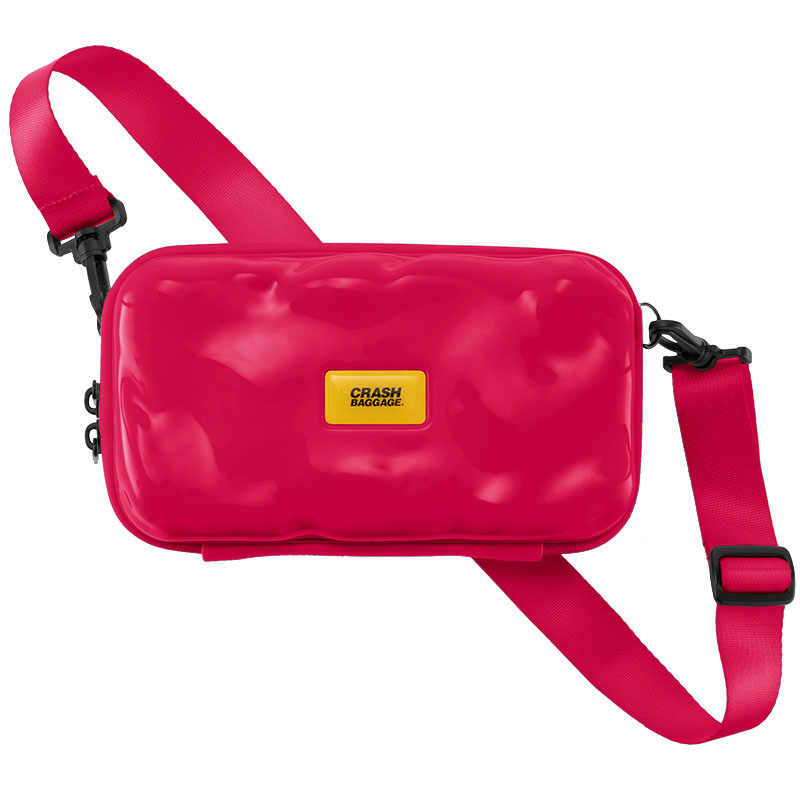 CrashBaggage Блестящая кожаная поясная сумка унисекс, Ruby Red
CrashBaggage Блестящая кожаная поясная сумка унисекс, Ruby Red