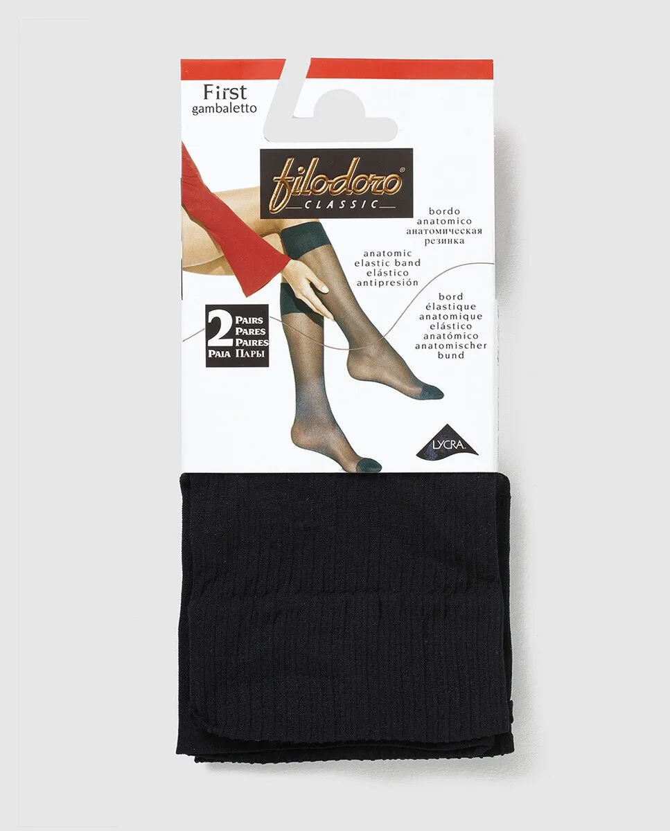 Набор из двух мини-колготок плотностью 40 ден с анти-давящей резинкой Filodoro, черный
Набор из двух мини-колготок плотностью 40 ден с анти-давящей резинкой Filodoro, черный