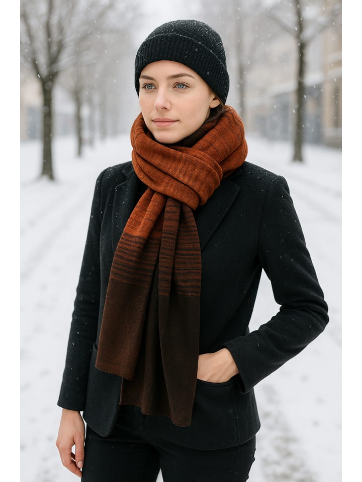 Collezione alessandro Зимний шарф "Zugspitze" оранжевого цвета
Collezione alessandro Зимний шарф "Zugspitze" оранжевого цвета