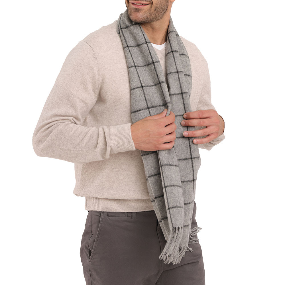 Шарф Alashan Windowpane из кашемировой смеси (для взрослых), Ash/Ebony
Шарф Alashan Windowpane из кашемировой смеси (для взрослых), Ash/Ebony