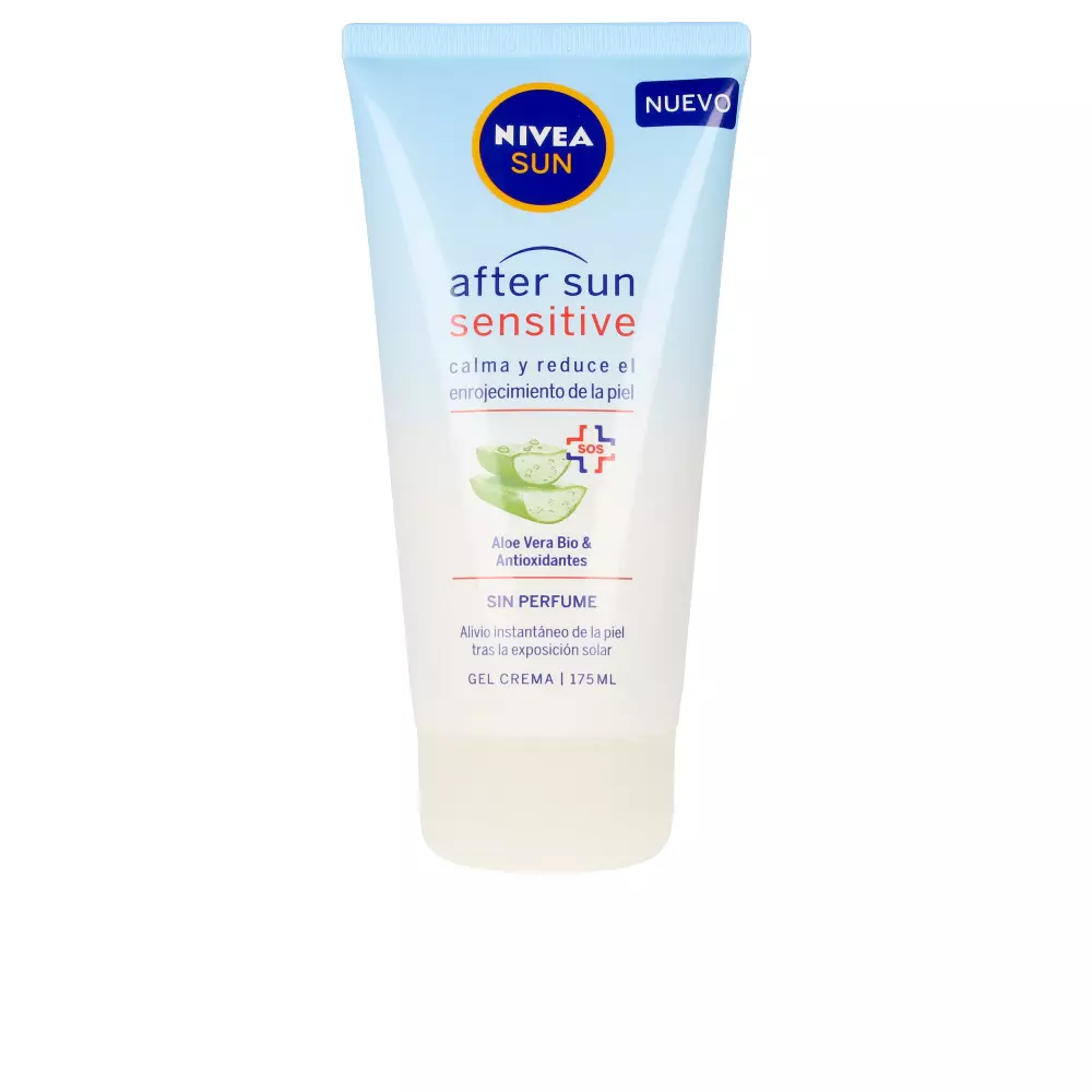 Крем для ванной Sun after sun sensitive gel crema sin perfume Nivea, 175 мл.
Крем для ванной Sun after sun sensitive gel crema sin perfume Nivea, 175 мл.