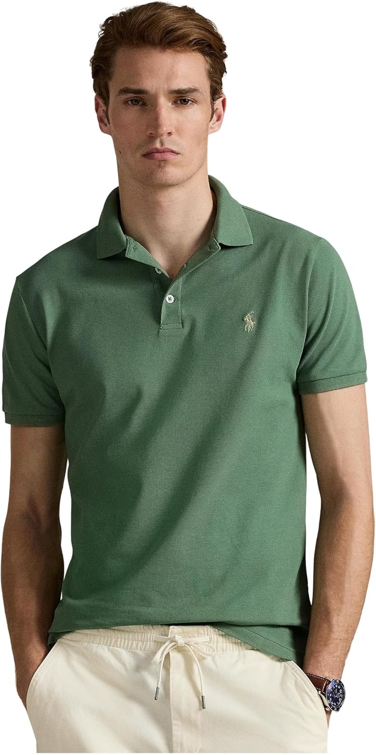 POLO RALPH LAUREN Мужская классическая поло с сетчатой тканью Stretch Mesh, Fatigue
POLO RALPH LAUREN Мужская классическая поло с сетчатой тканью Stretch Mesh, Fatigue