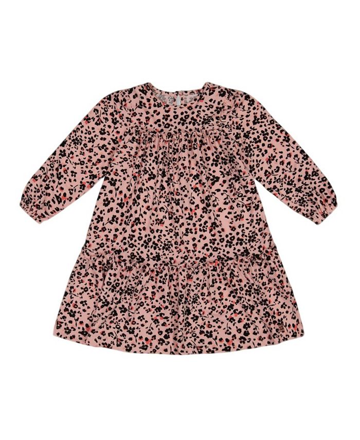 Платье для девочек с длинными рукавами и оборками, с принтом леопардовых цветов - Little Kid Deux par Deux, мультиколор
Платье для девочек с длинными рукавами и оборками, с принтом леопардовых цветов - Little Kid Deux par Deux, мультиколор