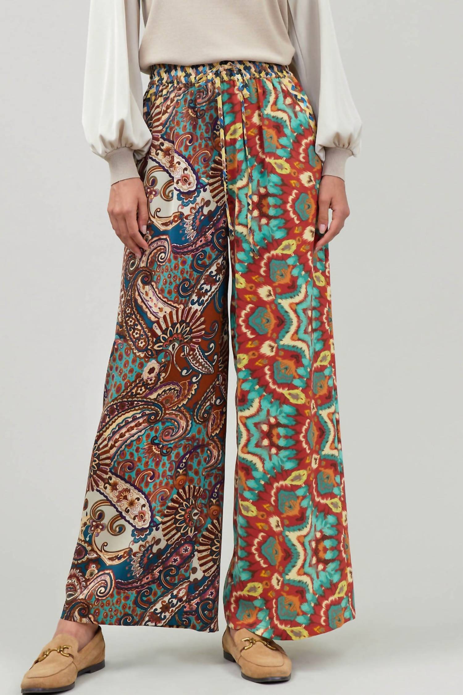 Узорчатые брюки в коричневом мультиколоре Current air
Узорчатые брюки в коричневом мультиколоре Current air