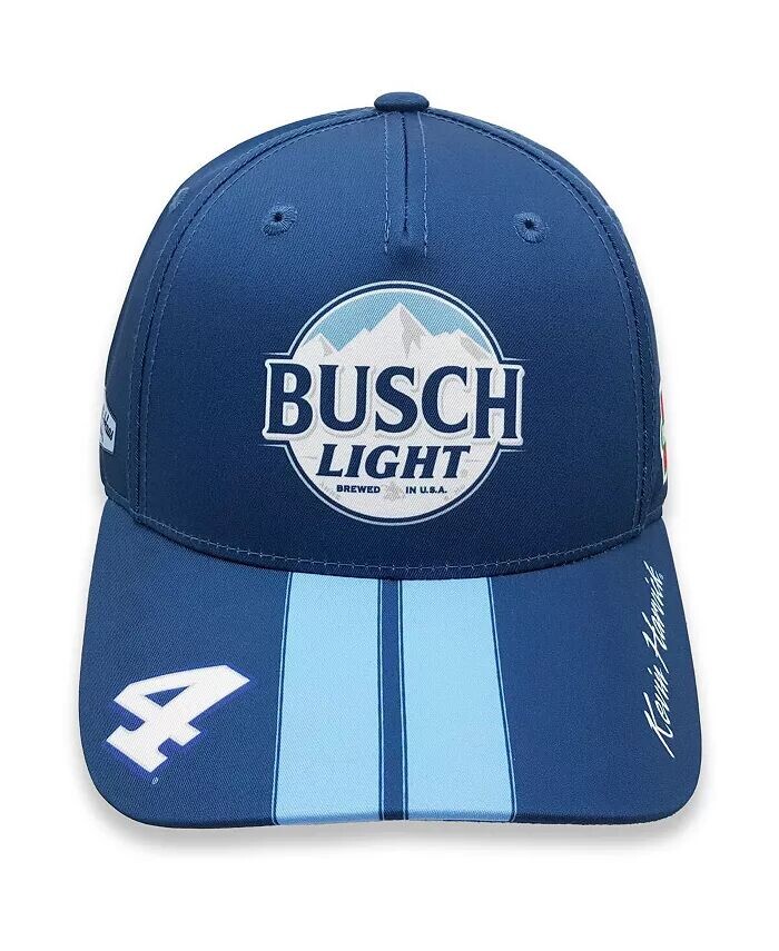 Мужская синяя, голубая регулируемая шляпа Kevin Harvick Busch Light Uniform Team Penske, синий
Мужская синяя, голубая регулируемая шляпа Kevin Harvick Busch Light Uniform Team Penske, синий