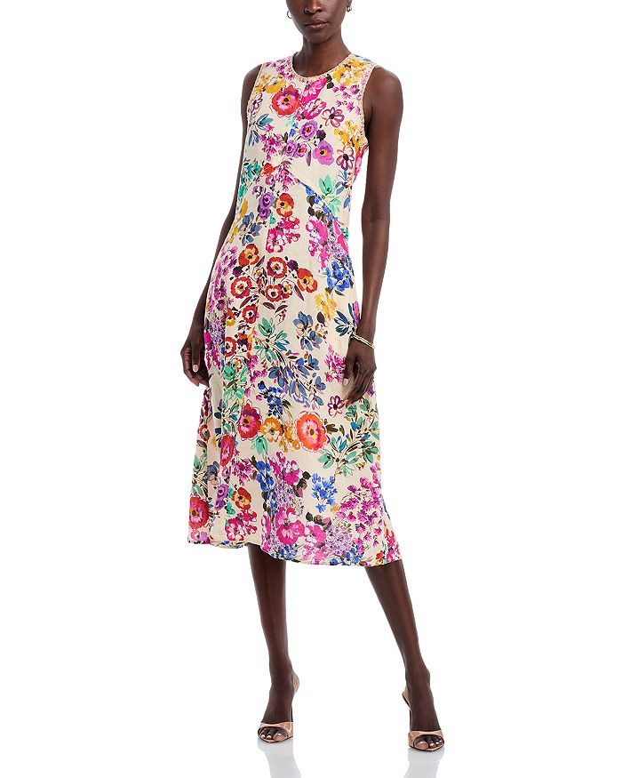 Льняное платье-майка с шевроном Johnny Was, мультиколор
Льняное платье-майка с шевроном Johnny Was, мультиколор