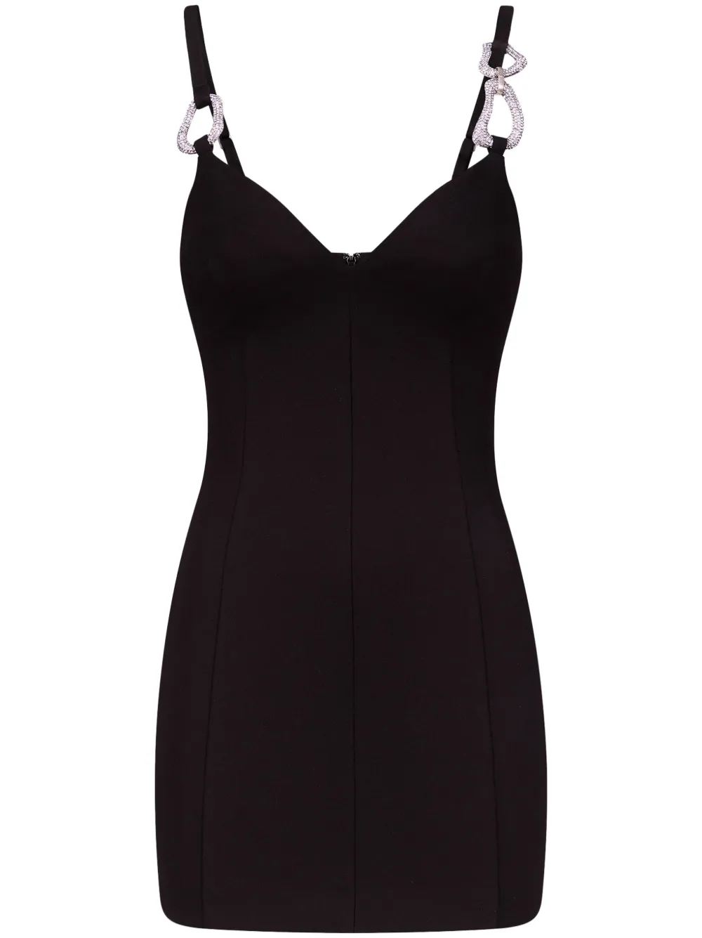 Платье мини с кристаллами AREA, черный
Платье мини с кристаллами AREA, черный