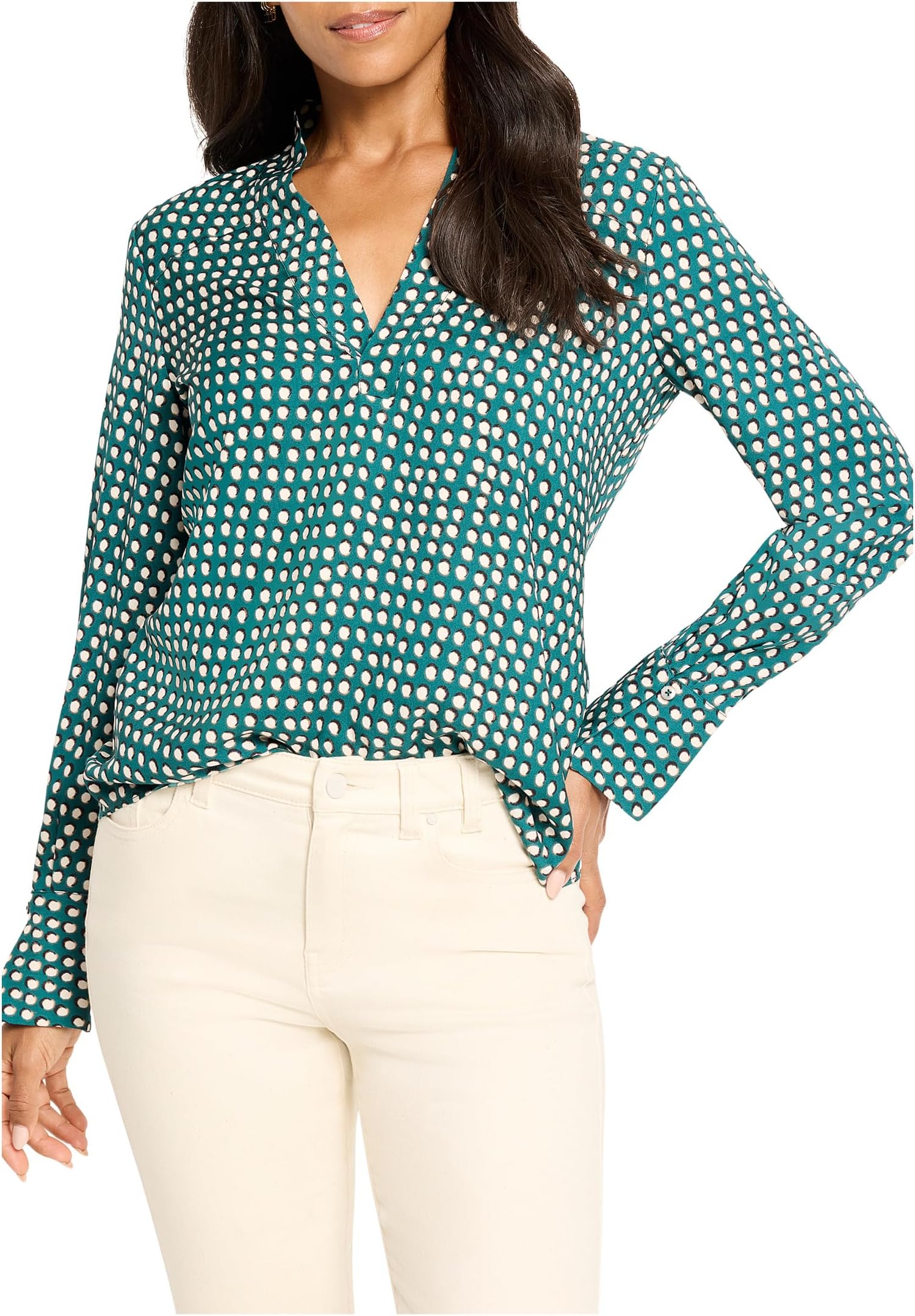 Женский топ с принтом Shadow Dot NIC+ZOE, Green Multi
Женский топ с принтом Shadow Dot NIC+ZOE, Green Multi