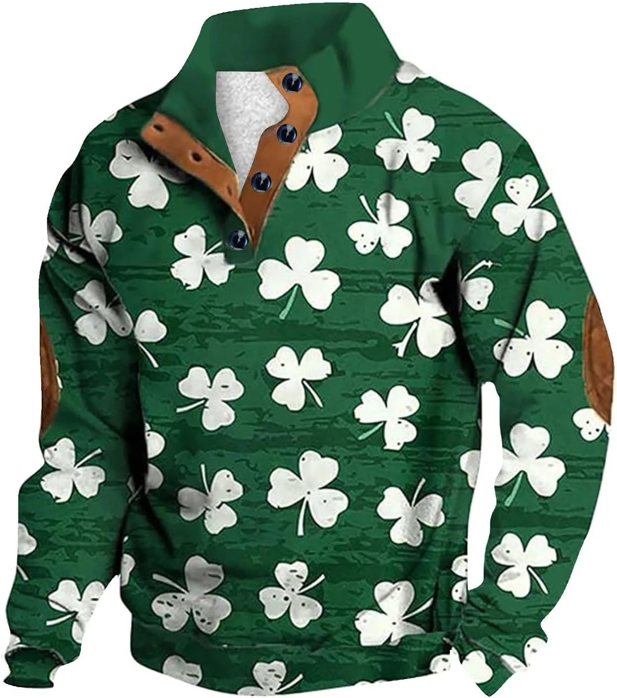 Мужская толстовка без капюшона SAN Pa Print с длинным рукавом
Мужская толстовка без капюшона SAN Pa Print с длинным рукавом