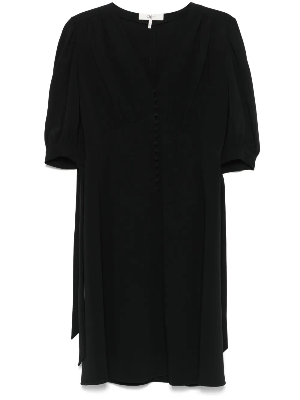 Креповое платье А-силуэта CHLOÉ, черный
Креповое платье А-силуэта CHLOÉ, черный