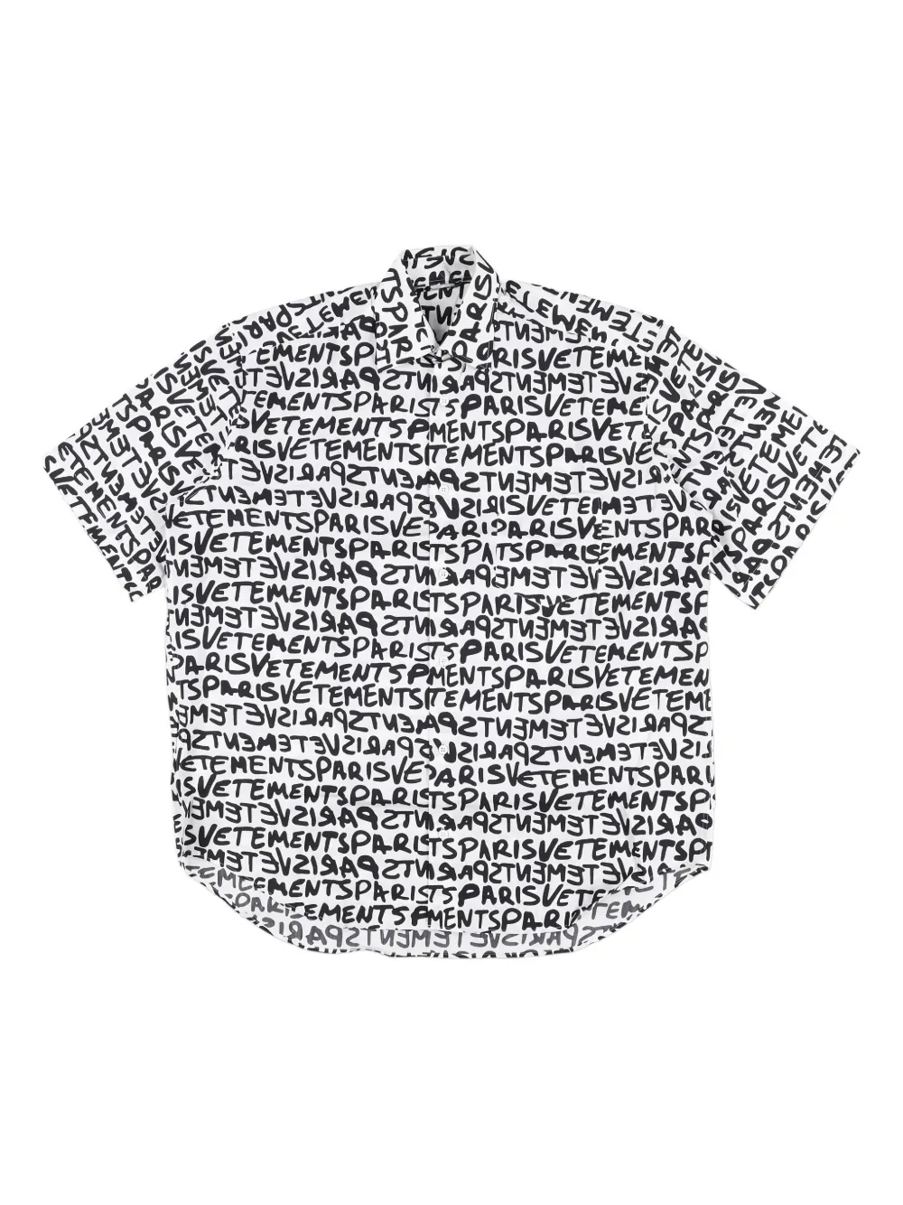 Рубашка из полотенчатой ткани Vetements, белый
Рубашка из полотенчатой ткани Vetements, белый