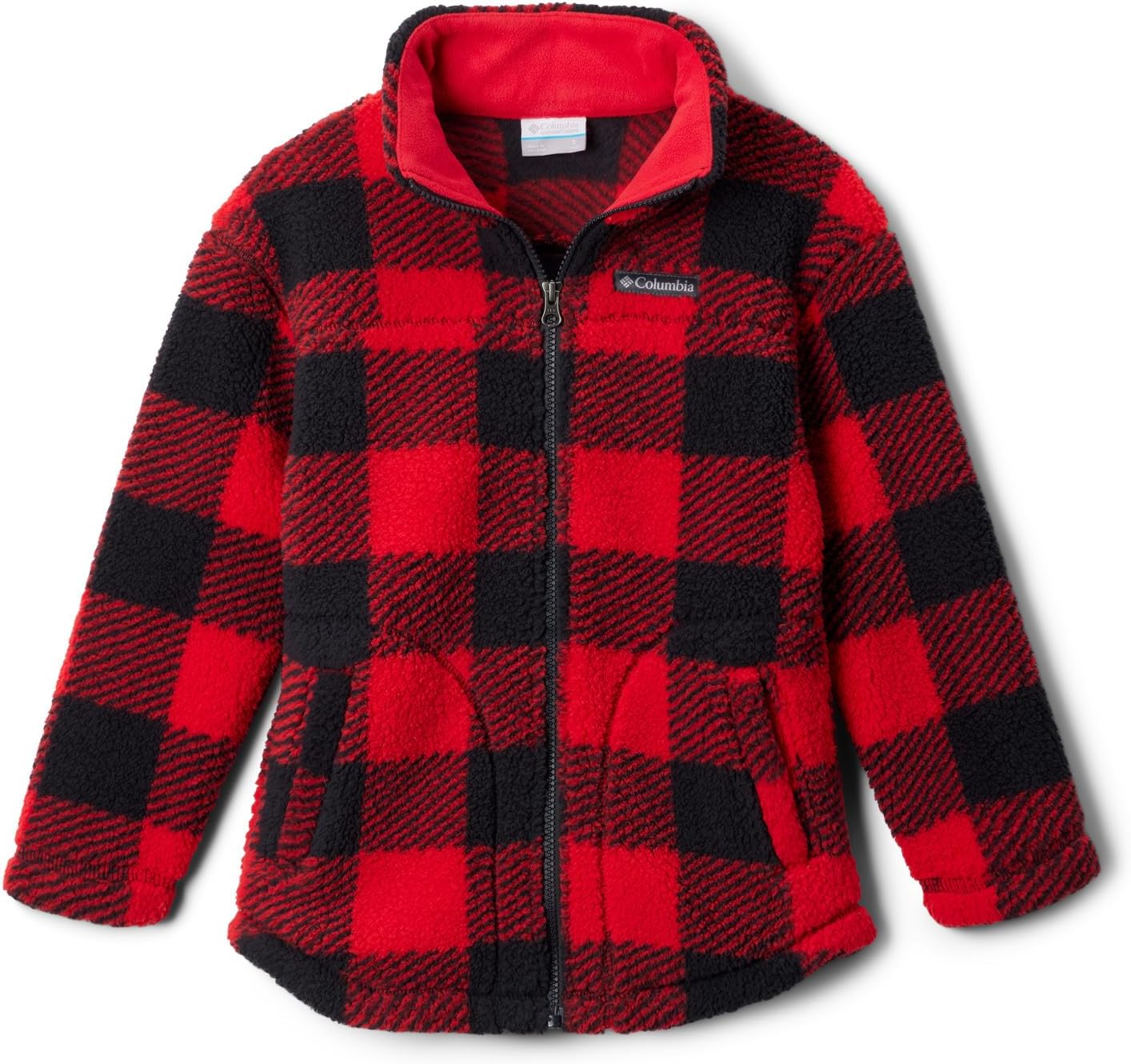 Columbia Girls West Bend Full Zip, Red Lily Check
Columbia Girls West Bend Full Zip, Red Lily Check