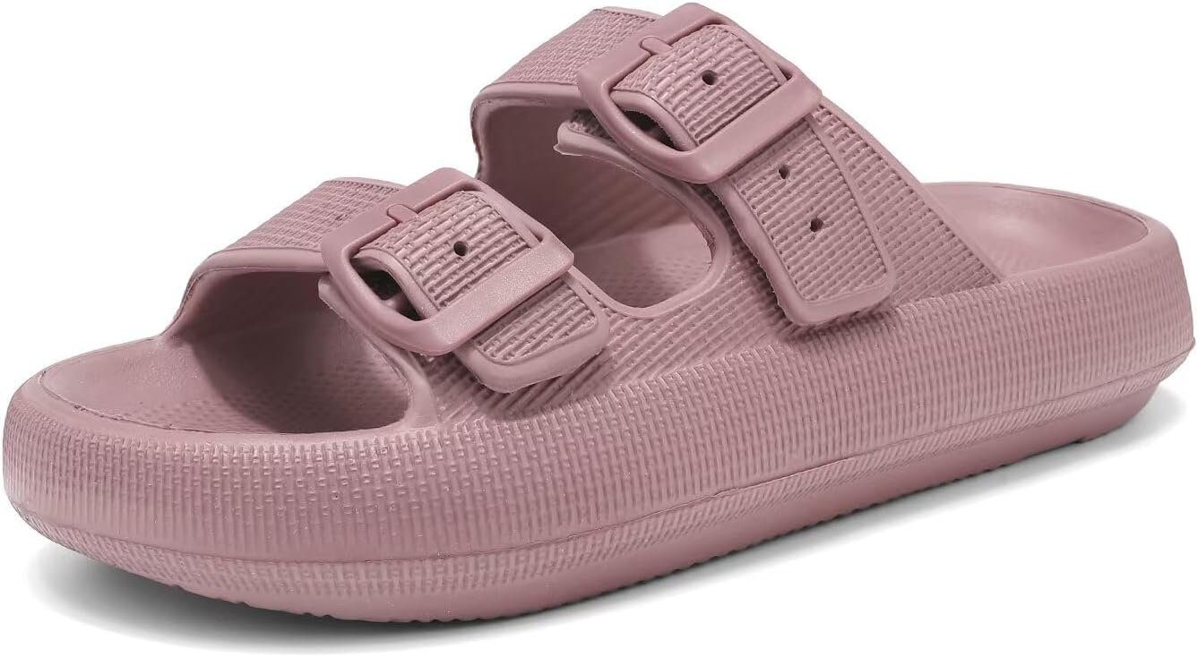 Сандалии Cloud Slides для женщин и мужчин, с мягкой подушкой для восстановления формы, домашние тапочки для душа из пены с эффектом памяти, нескользящие, удобные, быстросохнущие Haifago, Double Buckle- Blush
Сандалии Cloud Slides для женщин и мужчин, с мягкой подушкой для восстановления формы, домашние тапочки для душа из пены с эффектом памяти, нескользящие, удобные, быстросохнущие Haifago, Double Buckle- Blush