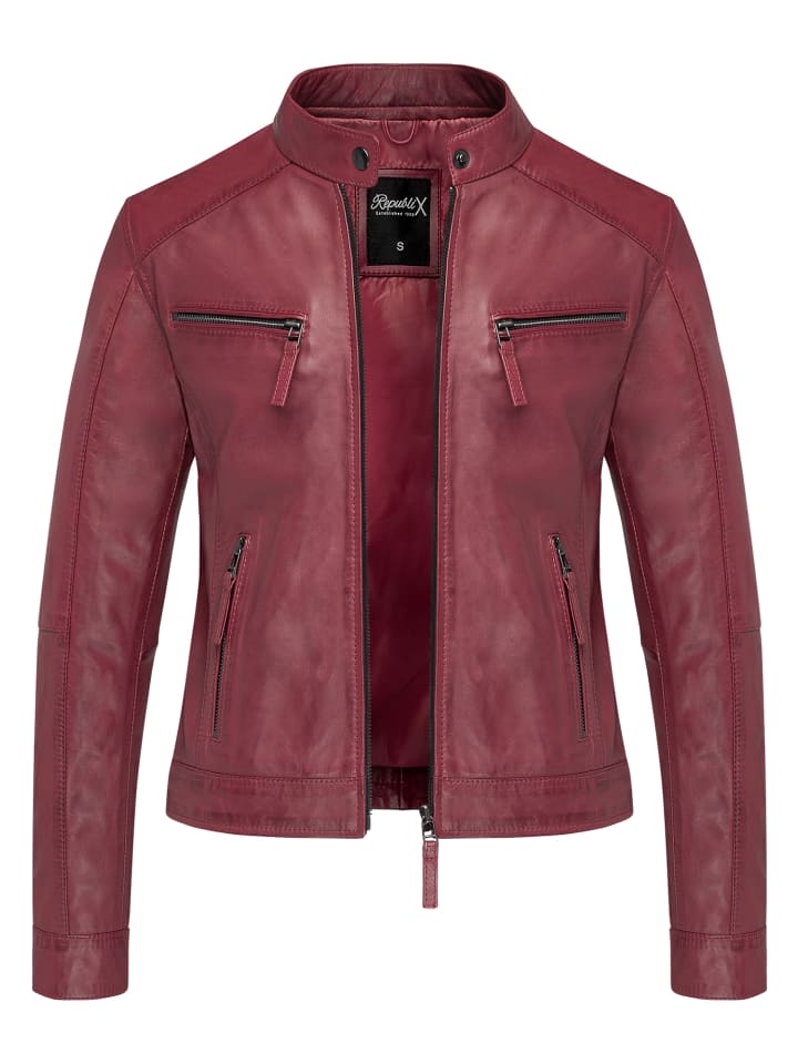 Кожаная куртка REPUBLIX, бордовый
Кожаная куртка REPUBLIX, бордовый