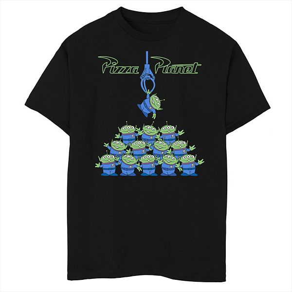 Футболка с принтом Pizza Planet Alien из мультфильма «История игрушек» Disney / Pixar
Футболка с принтом Pizza Planet Alien из мультфильма «История игрушек» Disney / Pixar