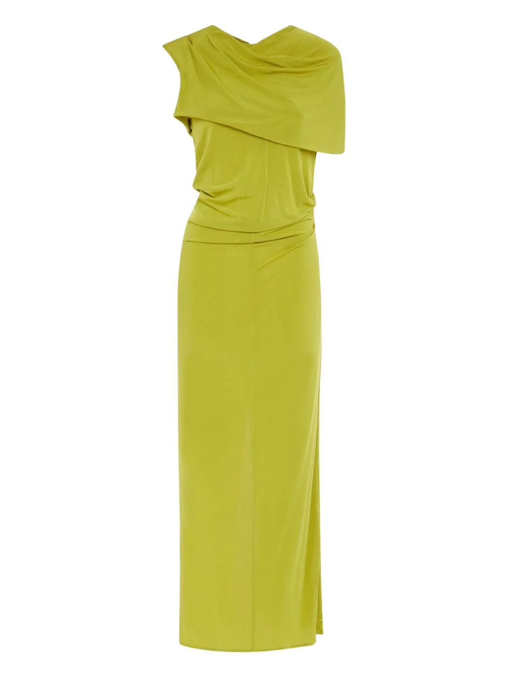 Платье с воротником-хомутом и драпировкой Magda Butrym, зеленый
Платье с воротником-хомутом и драпировкой Magda Butrym, зеленый