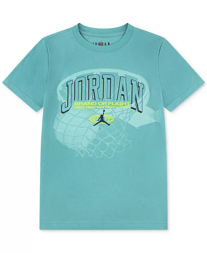 Футболка с коротким рукавом и графическим принтом Big Boys Hoop Up Jordan, синий
Футболка с коротким рукавом и графическим принтом Big Boys Hoop Up Jordan, синий