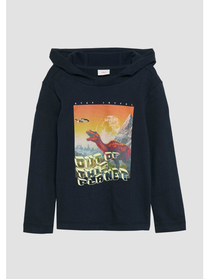 Футболка s.Oliver, синий 
Футболка s.Oliver, синий