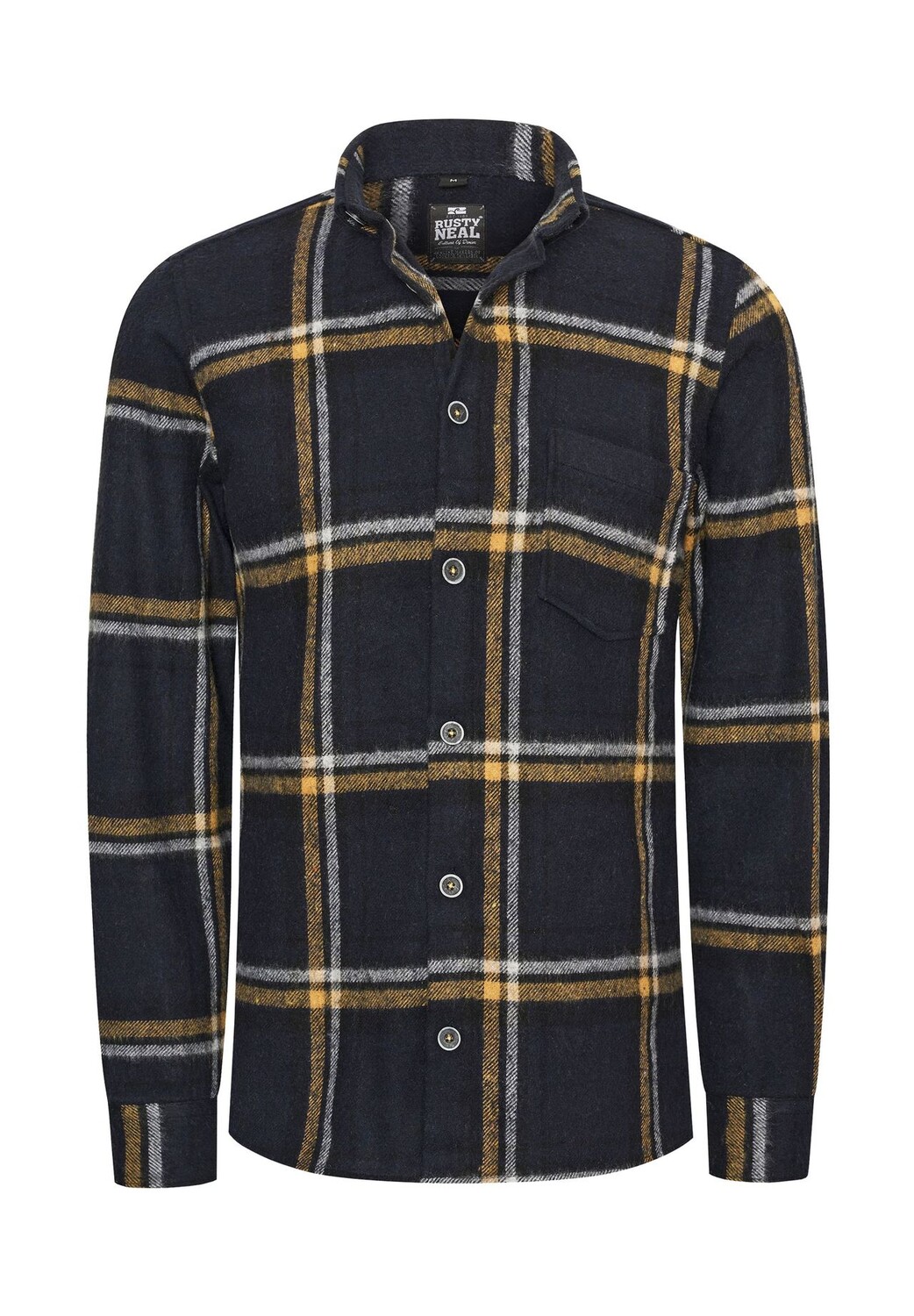 Рубашка с длинными рукавами в модном образе лесоруба RUSTY NEAL, цвет Marine Gelb
Рубашка с длинными рукавами в модном образе лесоруба RUSTY NEAL, цвет Marine Gelb