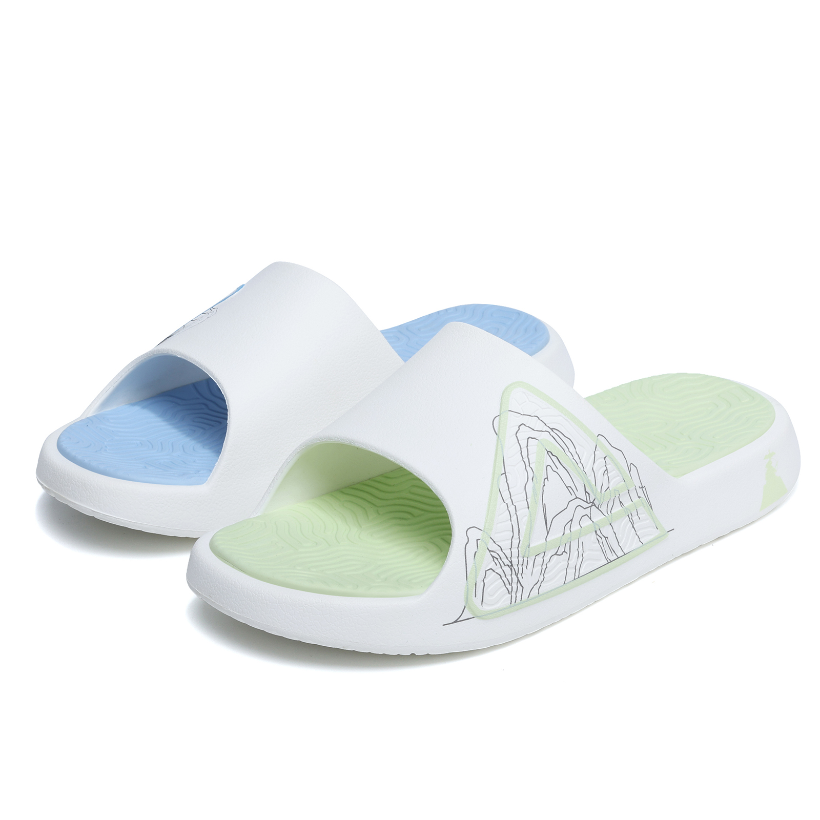 Тапочки-слайды Extreme National Creativity для мужчин PEAK, Blue Green Mismatched
Тапочки-слайды Extreme National Creativity для мужчин PEAK, Blue Green Mismatched