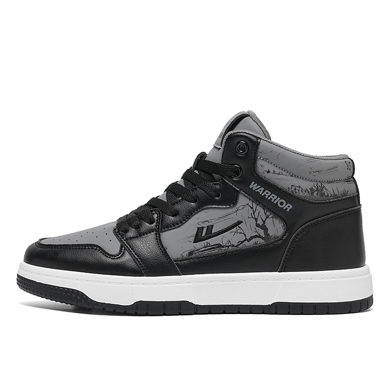 Кроссовки Casual Cushioning Abrasion Resistant Waterproof Slip Resistant Mid top Skateboard Unisex WARRIOR, черный/темно-серый
Кроссовки Casual Cushioning Abrasion Resistant Waterproof Slip Resistant Mid top Skateboard Unisex WARRIOR, черный/темно-серый