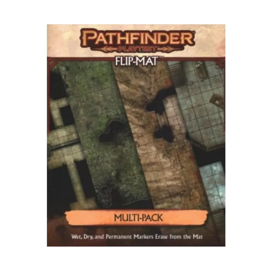 Flip-Mat — мульти-упаковка Playtest, Pathfinder Roleplaying Game (2nd Edition) - Playtest
Flip-Mat — мульти-упаковка Playtest, Pathfinder Roleplaying Game (2nd Edition) - Playtest