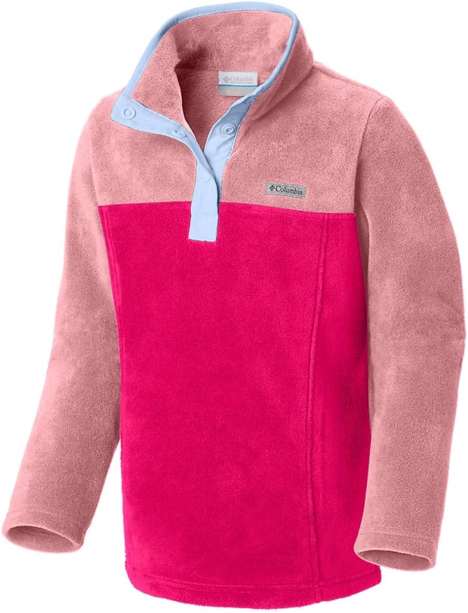 Columbia Girl's Three Lakes Half Snap Fleece Pullover (Big Girl's 7-16), Cactus Pink/Rose
Columbia Girl's Three Lakes Half Snap Fleece Pullover (Big Girl's 7-16), Cactus Pink/Rose