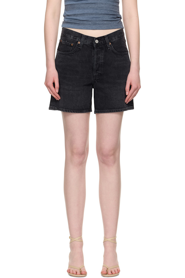 Джинсовые шорты с V-образным вырезом на талии Agolde, цвет bounce
Джинсовые шорты с V-образным вырезом на талии Agolde, цвет bounce