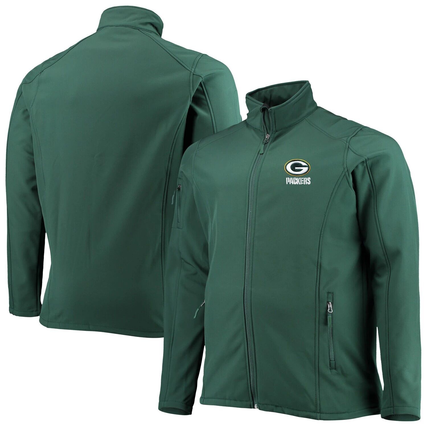 Мужская куртка Dunbrooke Green Green Bay Packers Big & Tall Sonoma Softshell с молнией во всю длину
Мужская куртка Dunbrooke Green Green Bay Packers Big & Tall Sonoma Softshell с молнией во всю длину