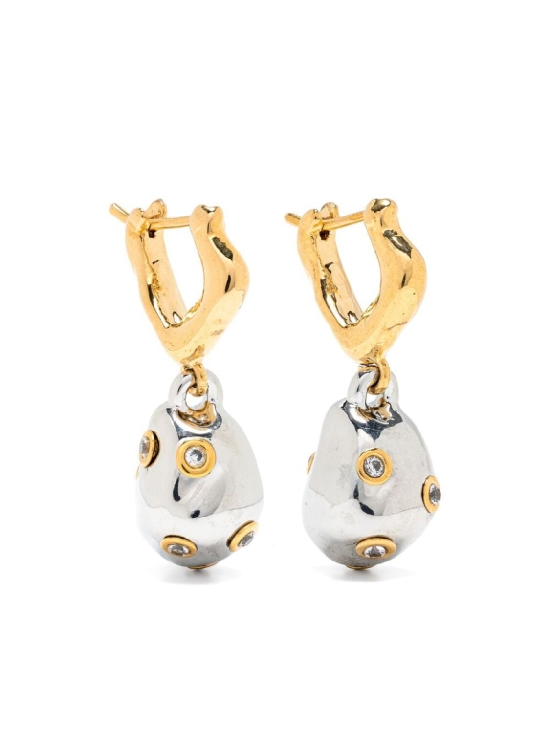 Серьги-подвески с кристаллами Vann Jewelry, золотой
Серьги-подвески с кристаллами Vann Jewelry, золотой