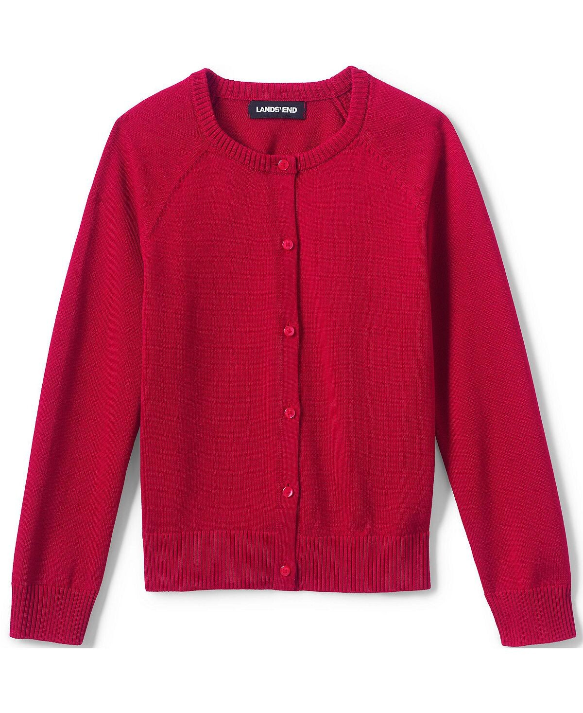 Детская школьная форма для девочек, хлопковый модальный кардиган, свитер Lands' End
Детская школьная форма для девочек, хлопковый модальный кардиган, свитер Lands' End