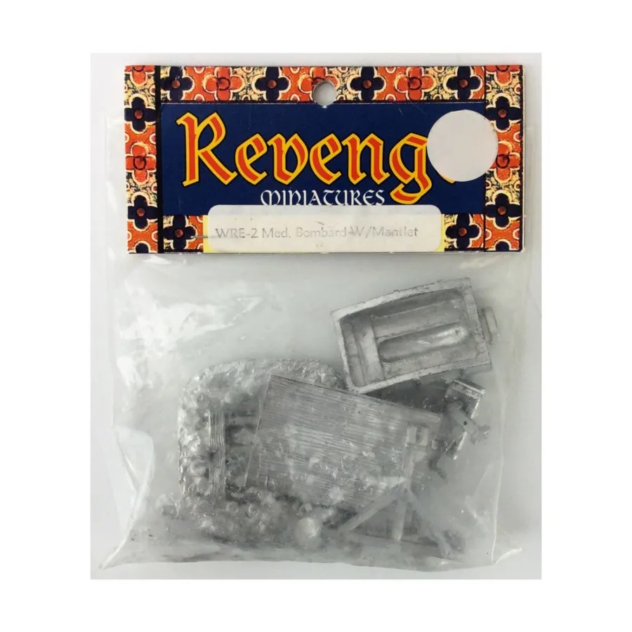 Средняя бомбарда с мантией, Revenge Miniatures (25mm)
Средняя бомбарда с мантией, Revenge Miniatures (25mm)