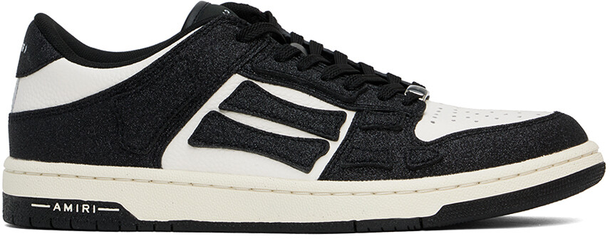 Белые и мерцающие низкие кеды Skel Top AMIRI
Белые и мерцающие низкие кеды Skel Top AMIRI