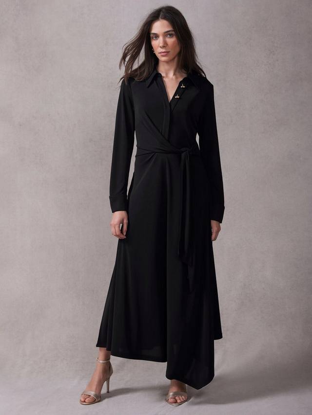Макси-платье с завязкой спереди Mint Velvet, Black
Макси-платье с завязкой спереди Mint Velvet, Black
