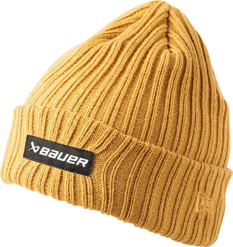 Шапка Bauer Senior New Era, золотой 
Шапка Bauer Senior New Era, золотой