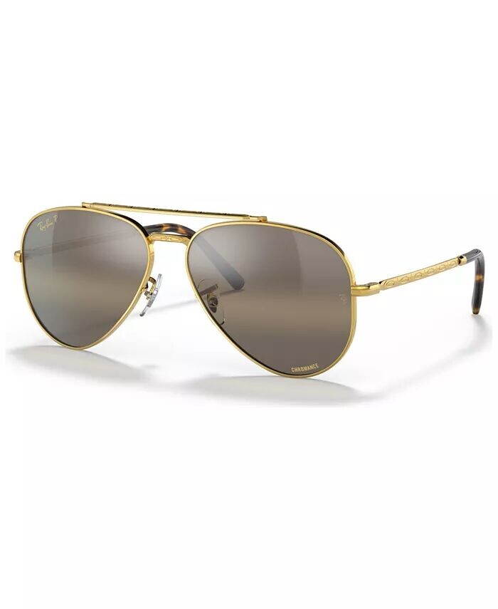 Поляризованные солнцезащитные очки унисекс, RB3625 NEW AVIATOR Ray-Ban, золото
Поляризованные солнцезащитные очки унисекс, RB3625 NEW AVIATOR Ray-Ban, золото