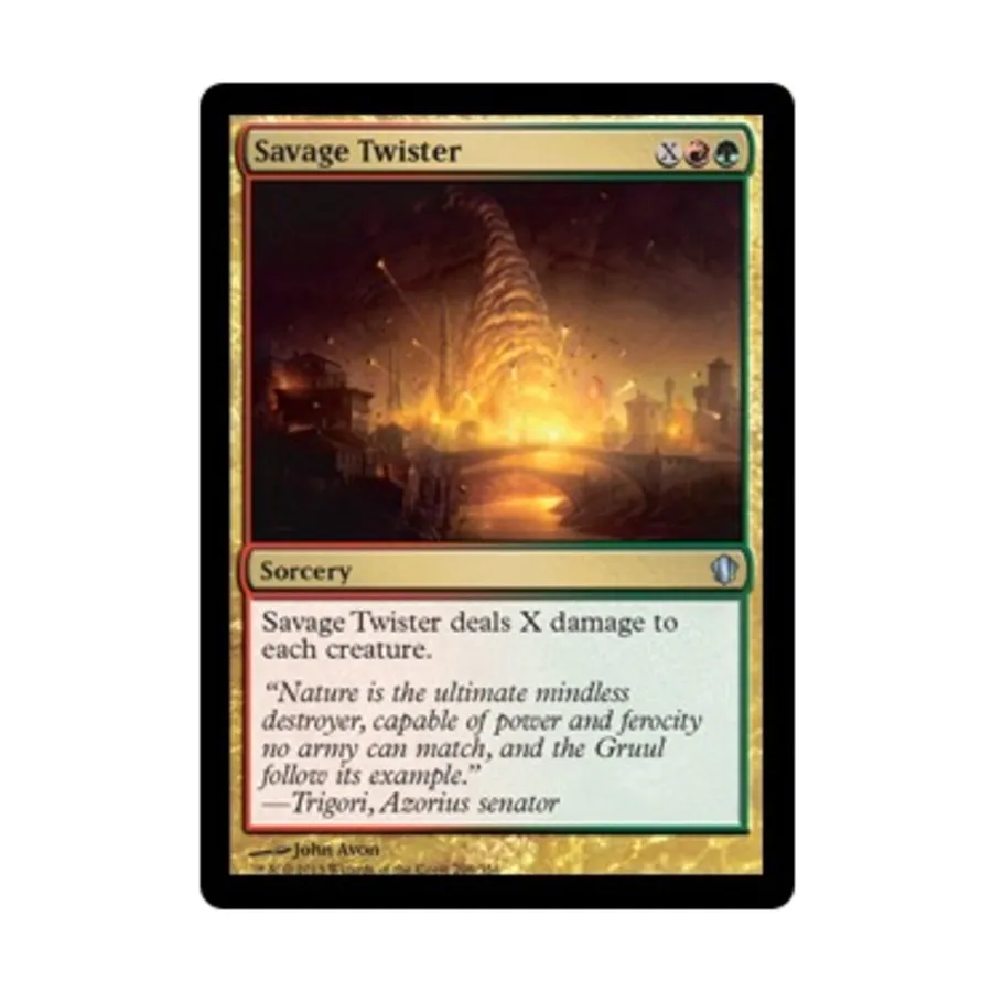 CCG Дикарь Твистер (U), MTG - Commander 2013
CCG Дикарь Твистер (U), MTG - Commander 2013