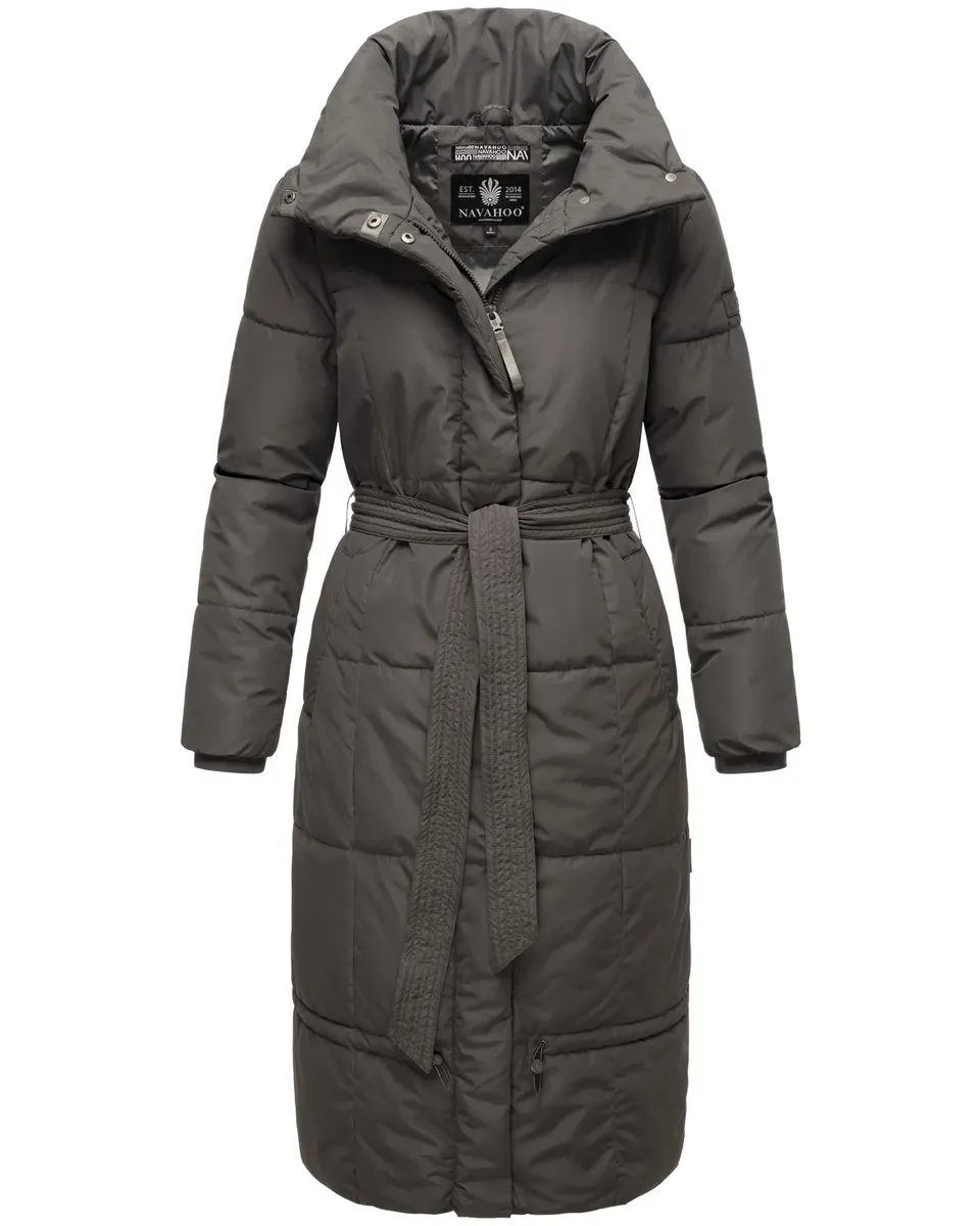 Стеганое пальто Наваху "Миренаа", стильное женское зимнее пальто с поясом Navahoo, антрацит, Черный, Стеганое пальто Наваху "Миренаа", стильное женское зимнее пальто с поясом Navahoo, антрацит
Стеганое пальто Наваху "Миренаа", стильное женское зимнее пальто с поясом Navahoo, антрацит, Черный, Стеганое пальто Наваху "Миренаа", стильное женское зимнее пальто с поясом Navahoo, антрацит