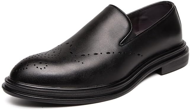 Мужские классические оксфорды, кожаные лоферы без шнурков, подходят для официальной работы, свадеб и повседневной носки Zestrelax, черный
Мужские классические оксфорды, кожаные лоферы без шнурков, подходят для официальной работы, свадеб и повседневной носки Zestrelax, черный