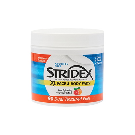 Прокладки с салициловой кислотой Stride для ухода за кожей увлажняющие для всех типов кожи 90 шт/упаковка STRIDEX, body care cotton sheets 90 pcs* 1 box
Прокладки с салициловой кислотой Stride для ухода за кожей увлажняющие для всех типов кожи 90 шт/упаковка STRIDEX, body care cotton sheets 90 pcs* 1 box