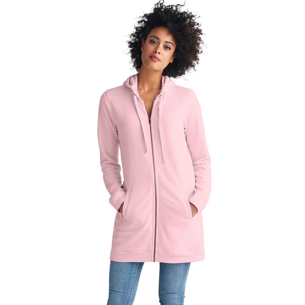 Ellos - женская длинная толстовка на молнии спереди больших размеров из френч терри, цвет Misty Rose
Ellos - женская длинная толстовка на молнии спереди больших размеров из френч терри, цвет Misty Rose