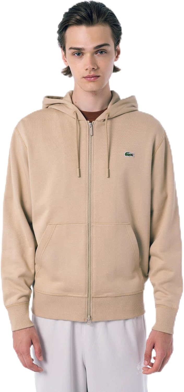 Мужская толстовка на молнии LACOSTE премиум-класса, бежевый
Мужская толстовка на молнии LACOSTE премиум-класса, бежевый
