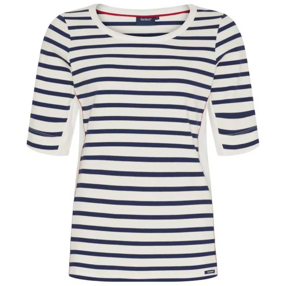 Футболка с коротким рукавом Sea Ranch Maiken, белый 
Футболка с коротким рукавом Sea Ranch Maiken, белый