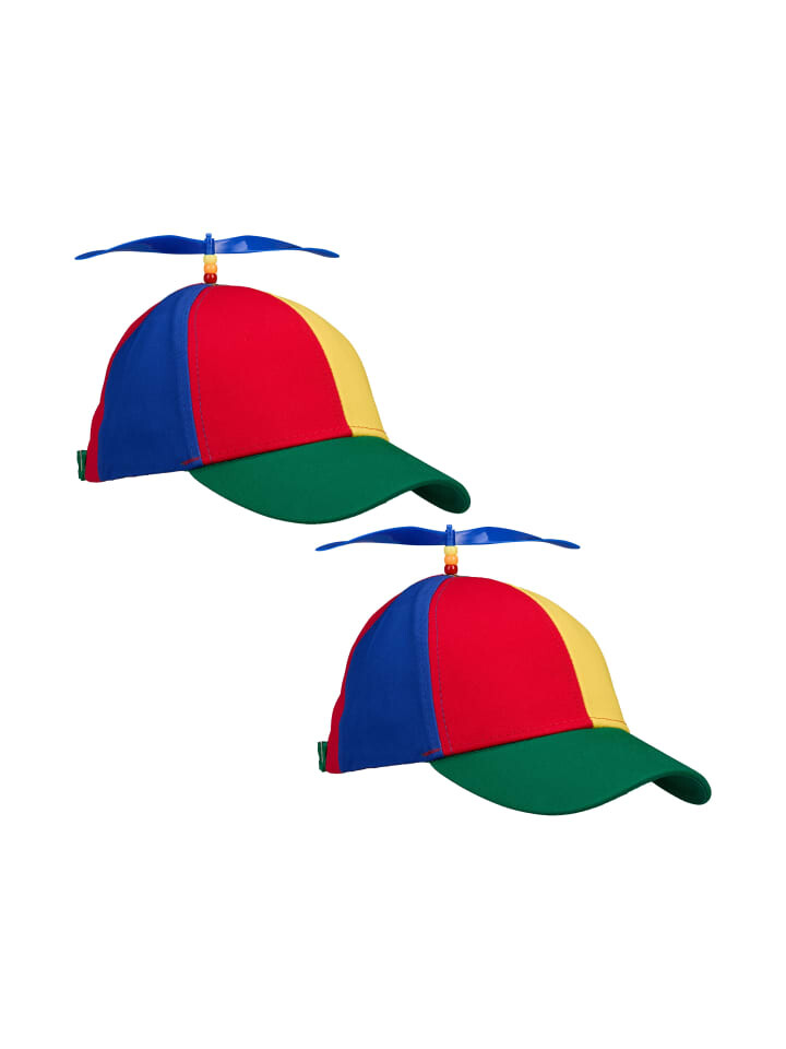 Бейсболка relaxdays 2 x Propeller Mütze, красочный
Бейсболка relaxdays 2 x Propeller Mütze, красочный