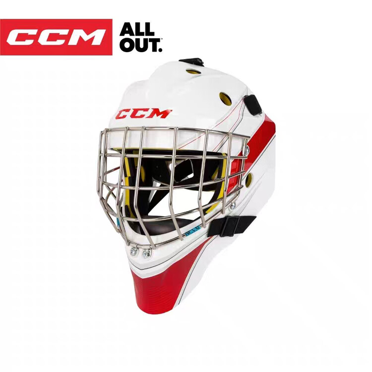 CCM Хоккейный шлем вратаря, с защитной маской, бело-красный, взрослый размер SR (56-60 см)
CCM Хоккейный шлем вратаря, с защитной маской, бело-красный, взрослый размер SR (56-60 см)