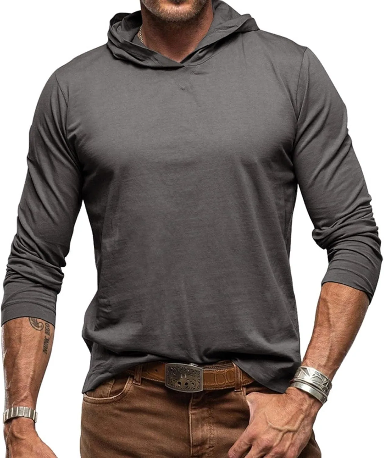 Ymosrh мужская повседневная худи с длинным рукавом, легкая, S-2XL
Ymosrh мужская повседневная худи с длинным рукавом, легкая, S-2XL